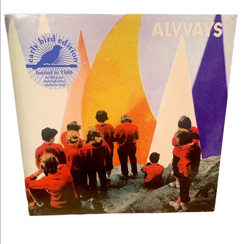 SEALED ALVVAYS ANTISOCIALITES EARLY BIRD BLUE STARBURST VINYL MINT 180 GRAM 12"